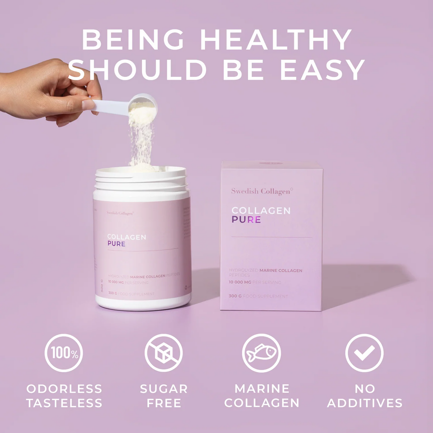 「Swedish Collagen Pure」300g