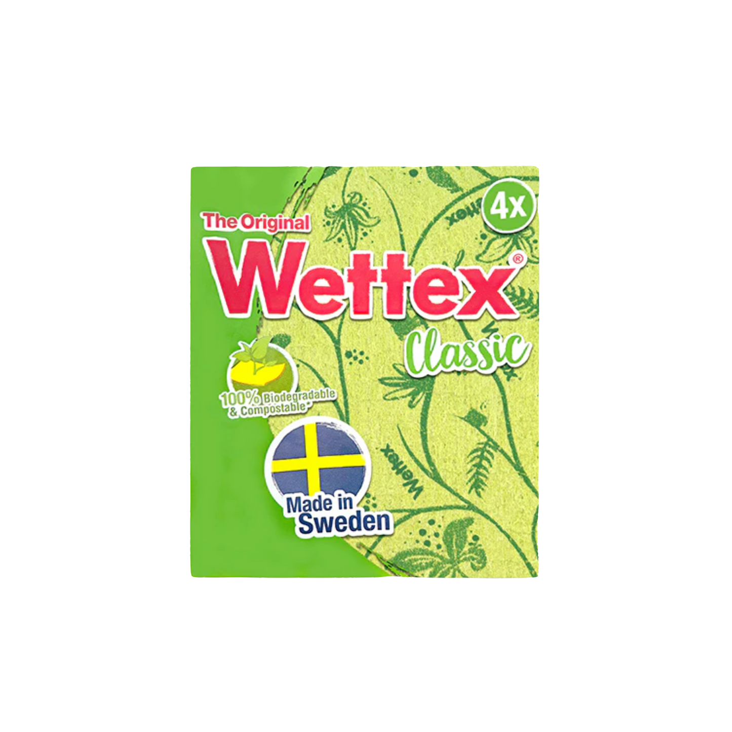 「Wettex The Original Swedish Dishcloth」4Pcs